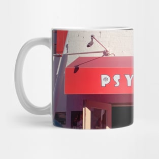 Psychic Shop Door in Palm Springs Mug